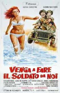 Venga a fare il soldato da noi